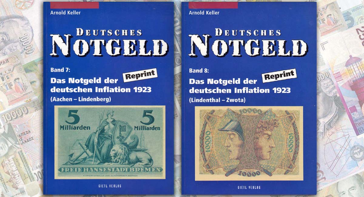 Deutsches Notgeld. Bande 7 & 8 (2004). Das Notgeld der deutschen Inflation 1923