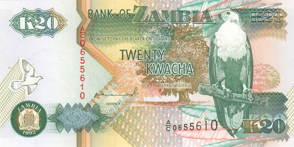 20 квач Замбии 1992
