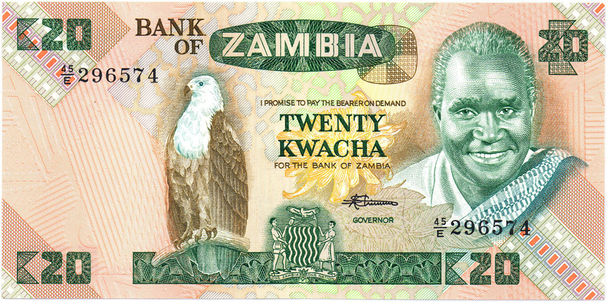  20 квач Замбии 1980