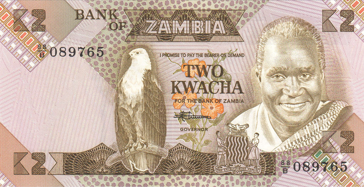 2 квачи Замбии 1980