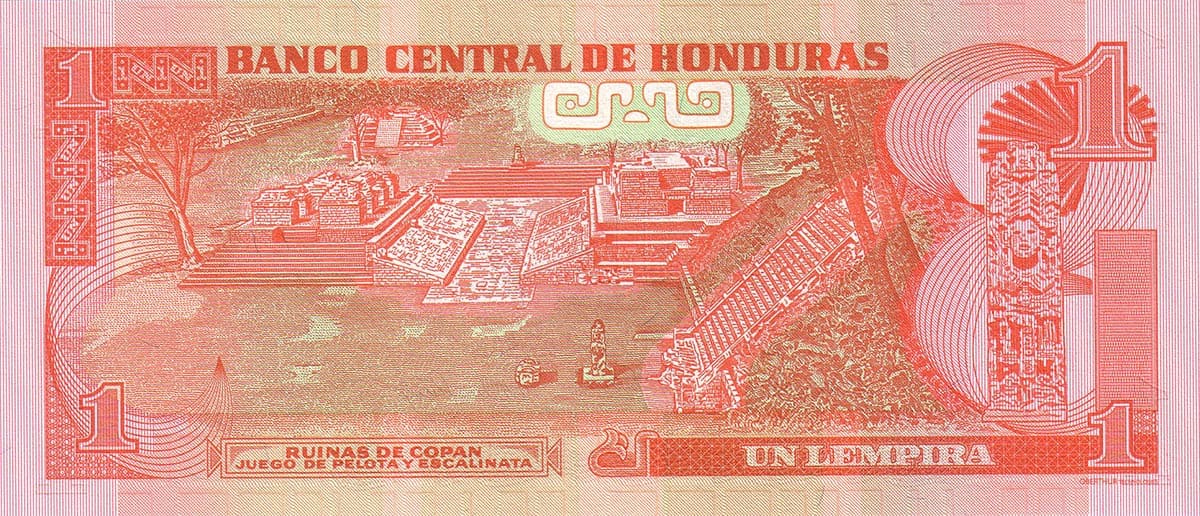 1 лемпира Гондураса 2010
