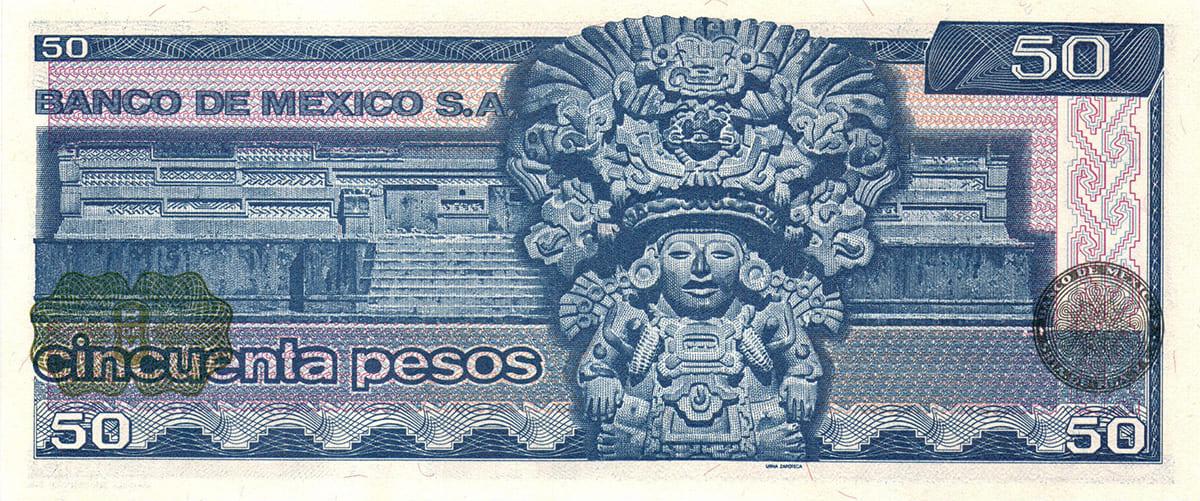 50 песо Мексики 1981