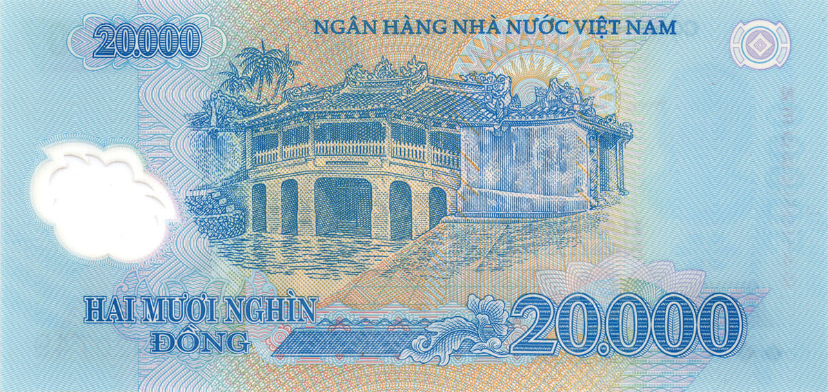 20 000 донг Вьетнама 2012