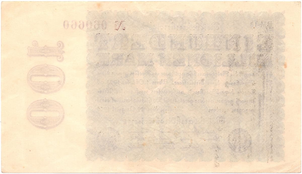 100 000 000 марок 1923 года Веймарской Республики