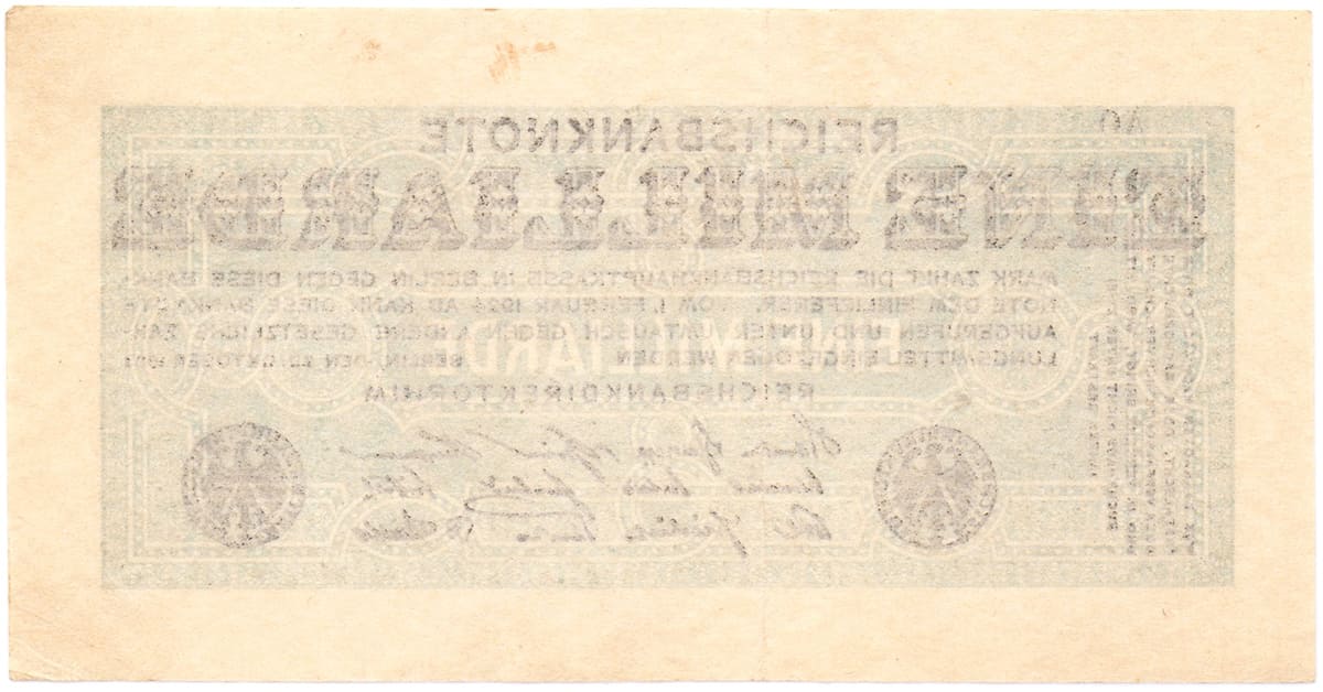 1 000 000 000 марок 1923 года Веймарской Республики