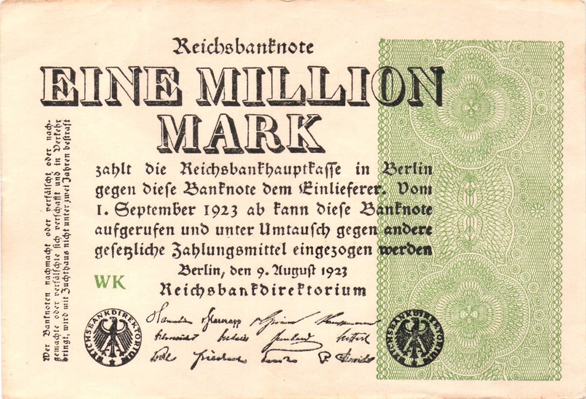 1 000 000 марок 1923 года Веймарской Республики
