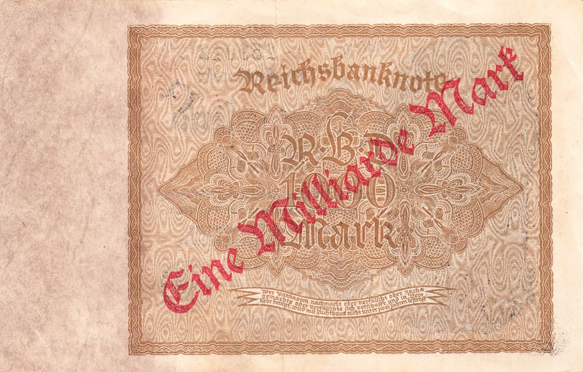 1 000 000 000 марок 1923 года Веймарской Республики