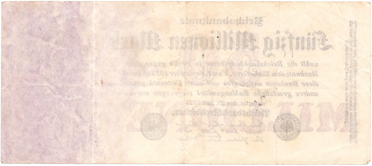 50 000 000 марок 1923 года Веймарской Республики