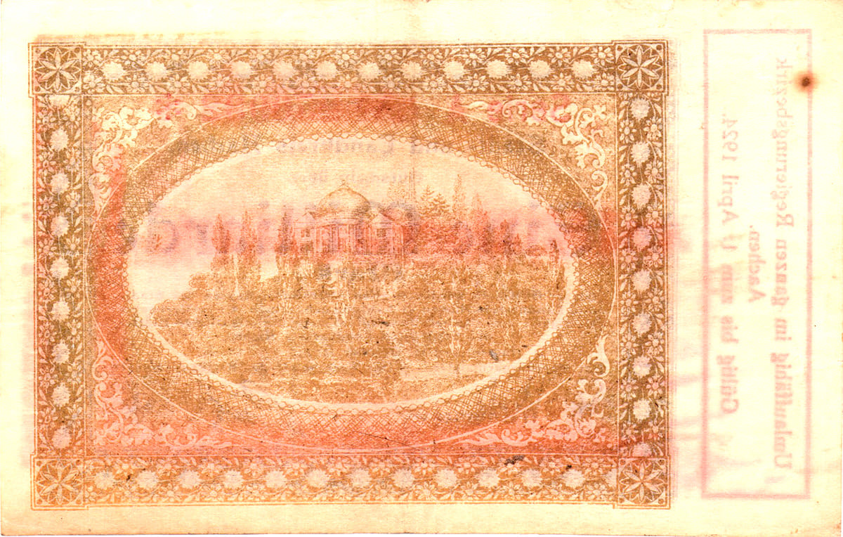 1 000 000 000 марок 1923 Stadt- und Landkreis Aachen