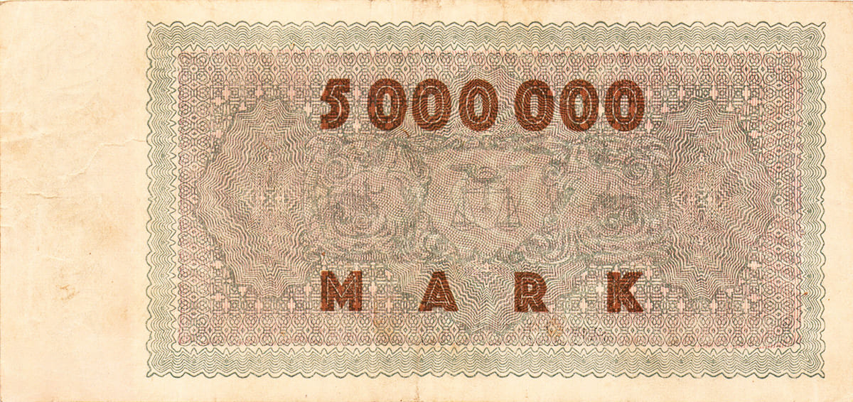   5 000 000 марок 1923 Stadtkreis und der Landkreis Coblenz
