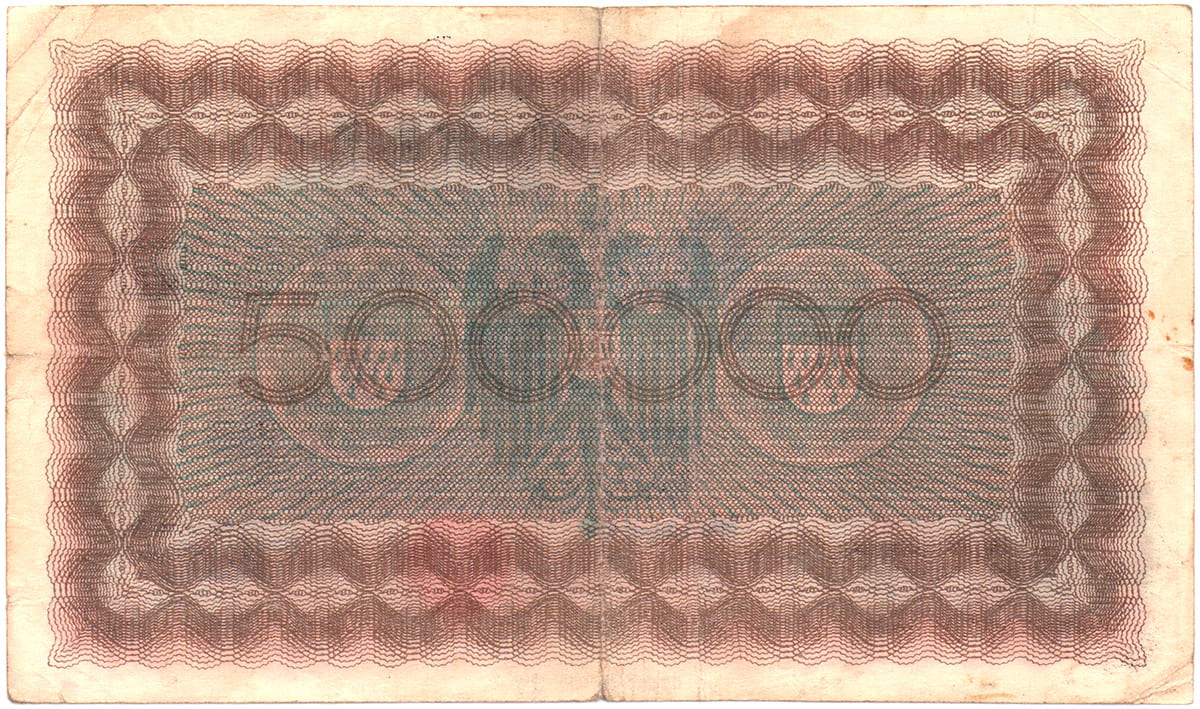 500 000 марок 1923 Stadt Köln