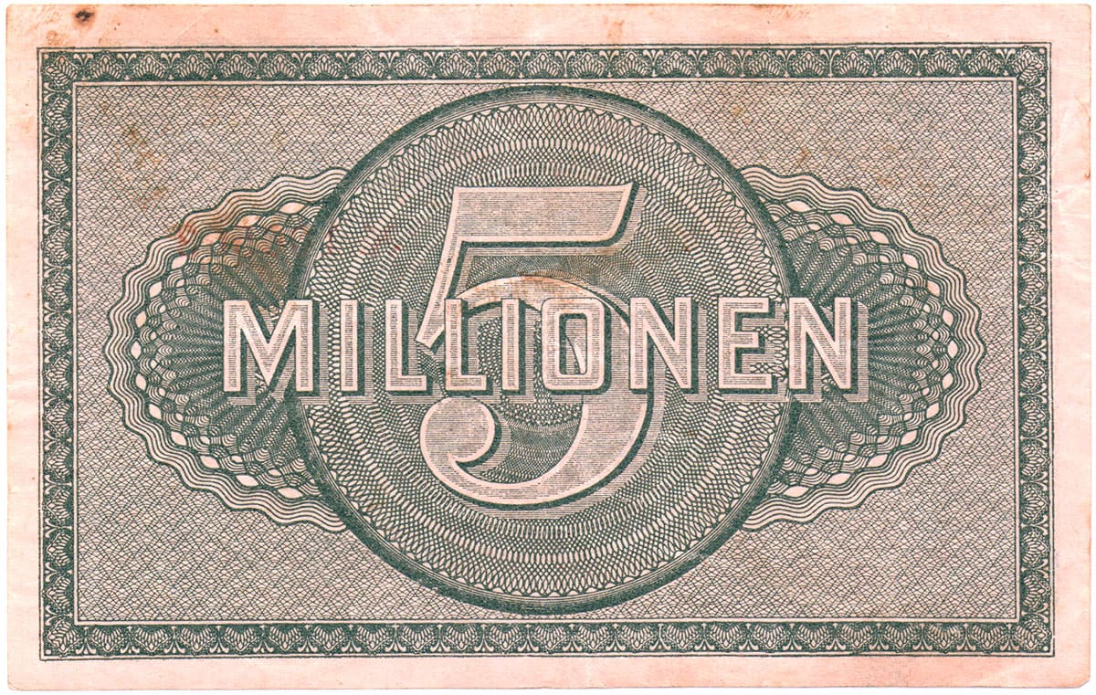 5 000 000 марок 1923 Verein der Bergwerke am linken Niederrhein e.V.