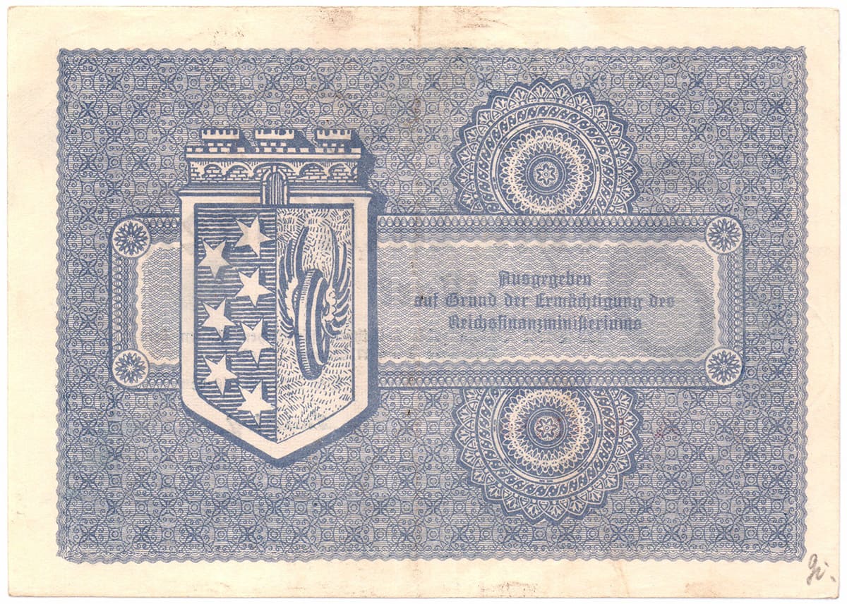 10 000 000 марок 1923 Stadt Ohligs