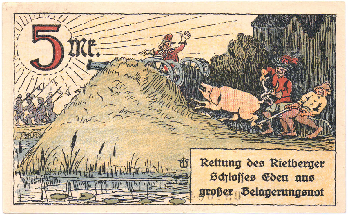 5 марок 1921 Stadt Rietberg