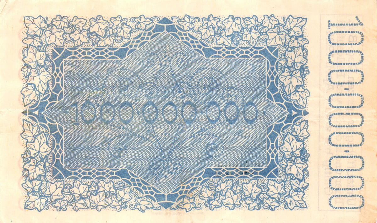 1 000 000 000 марок 1923 Stadt Trier