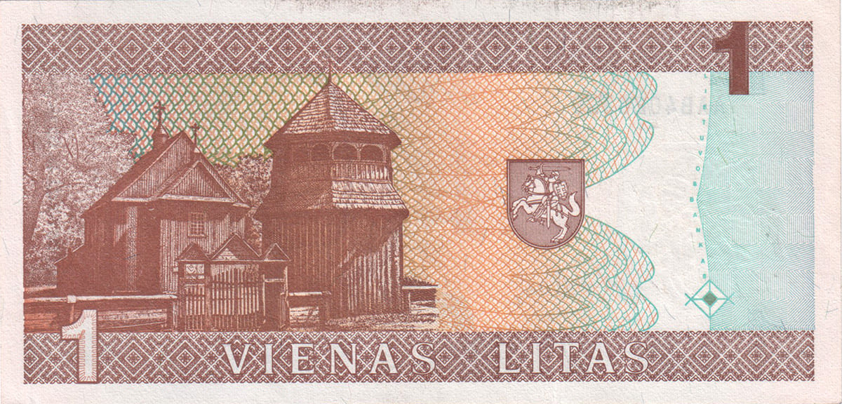 1 лит 1994. Литва