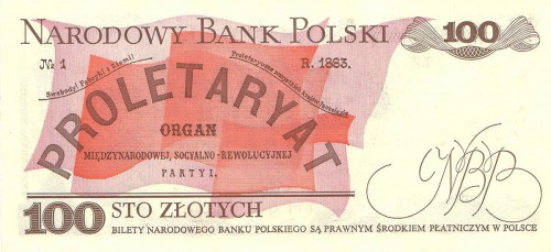 100 польских злотых 1988 100 польских злотых 1988
