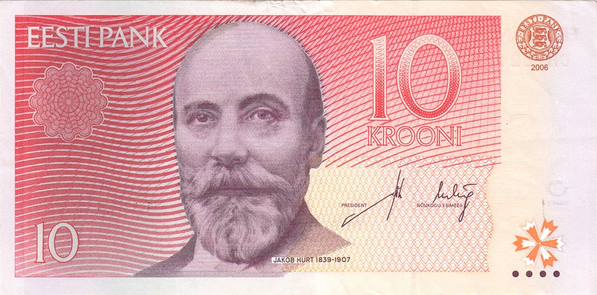 10 крон Эстонии 2006