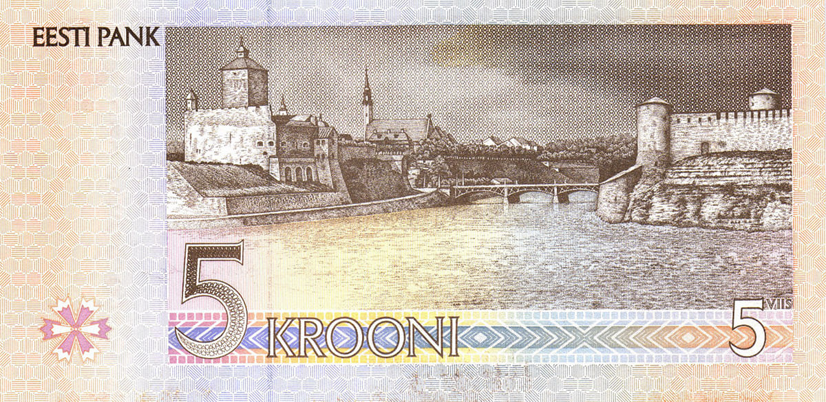 5 крон Эстонии 1994